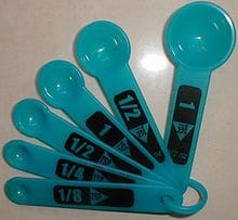 Measuring spoons